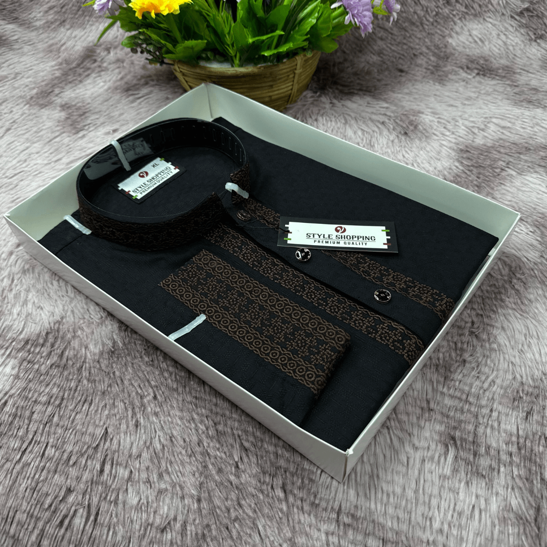 প্রিমিয়াম এমব্রয়ডারি পাঞ্জাবি কোডঃ 148